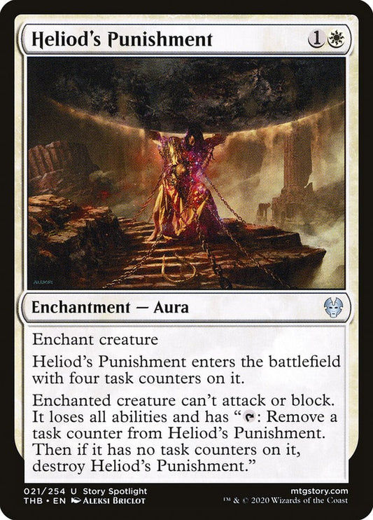 Heliod's Punishment [Theros Beyond Death] [Foil]
