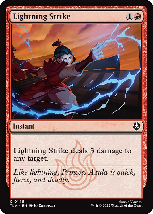 Lightning Strike [Avatar: The Last Airbender] [Foil]