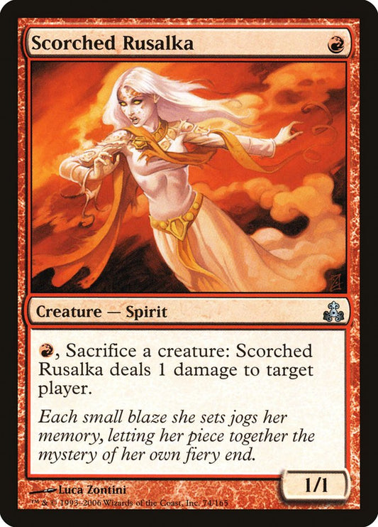 Scorched Rusalka [Guildpact] [Foil]