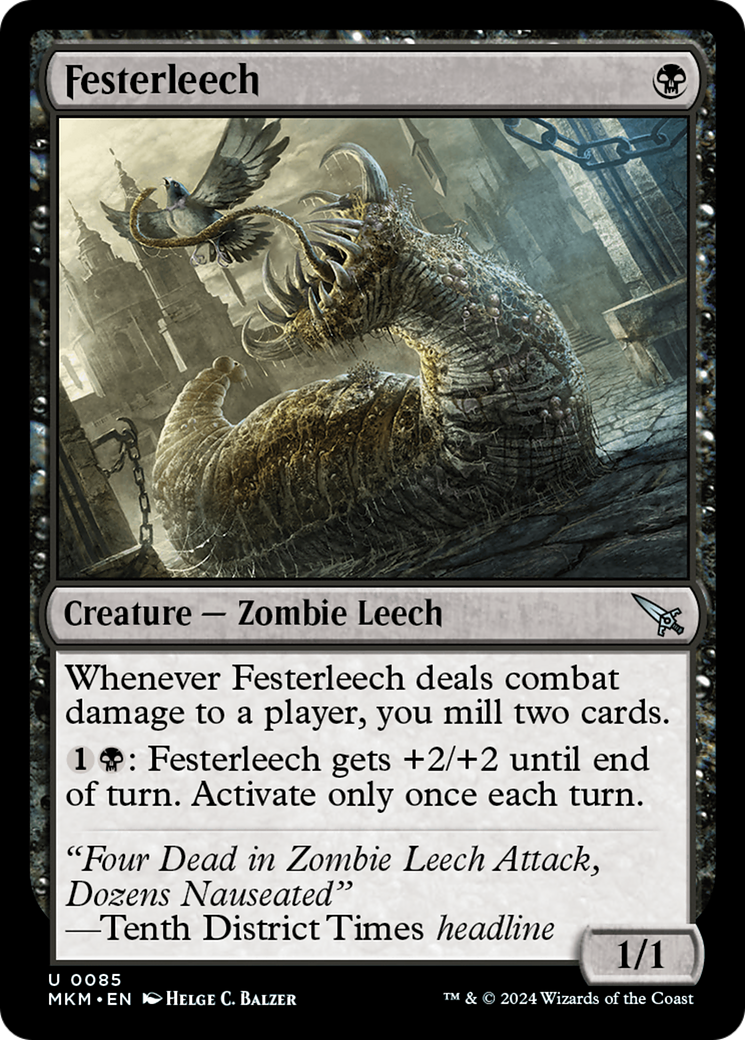 Festerleech [Murders at Karlov Manor] [Foil]