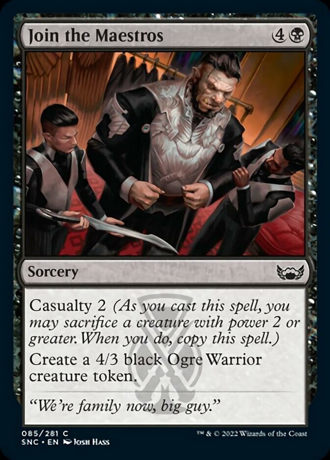 Join the Maestros [Streets of New Capenna] [Foil]