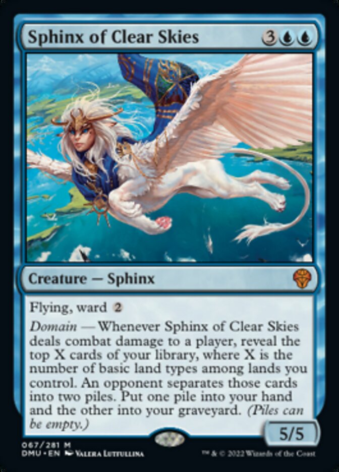 Sphinx of Clear Skies [Dominaria United] [Foil]