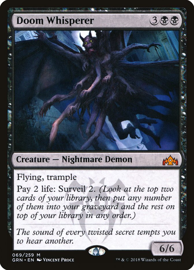 Doom Whisperer [Guilds of Ravnica] [Foil]