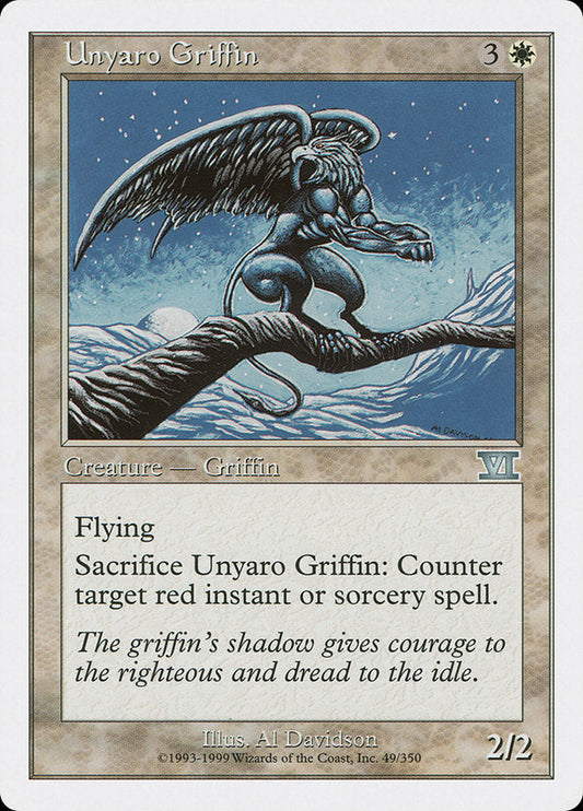 Unyaro Griffin [Sixth Edition]