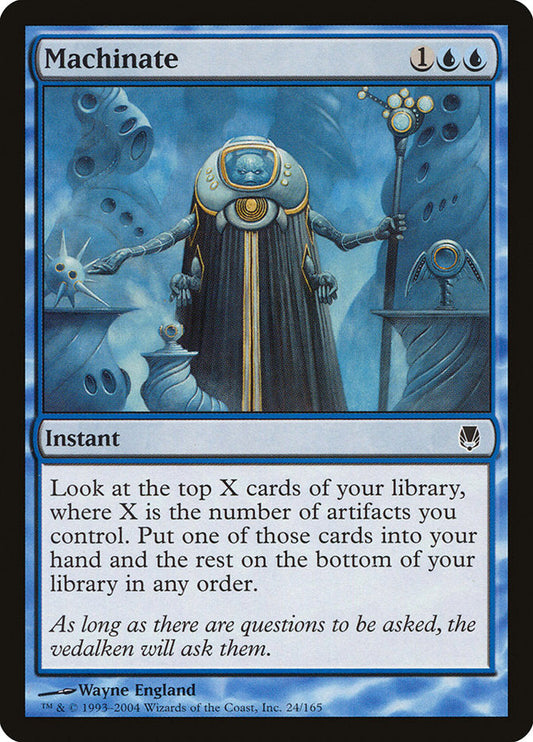 Machinate [Darksteel] [Foil]