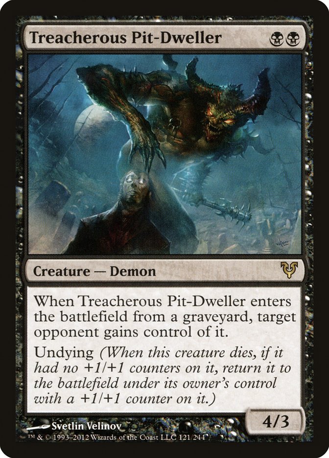 Treacherous Pit-Dweller [Avacyn Restored] [Foil]
