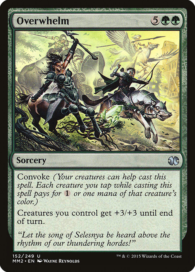 Overwhelm [Modern Masters 2015] [Foil]