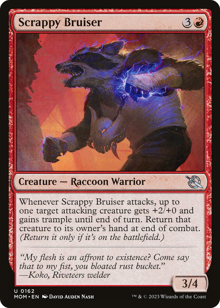 Scrappy Bruiser [March of the Machine] [Foil]