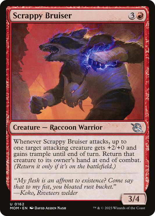 Scrappy Bruiser [March of the Machine] [Foil]