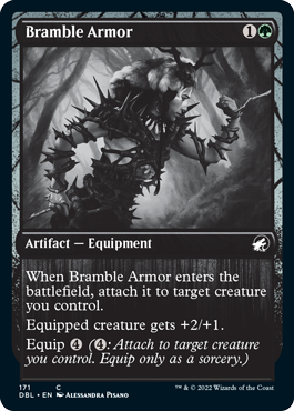 Bramble Armor (171) [Innistrad: Double Feature] [Foil]