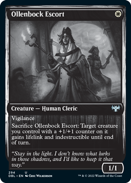 Ollenbock Escort [Innistrad: Double Feature] [Foil]