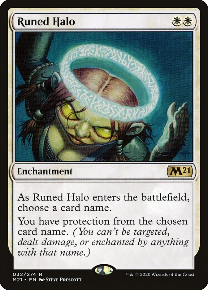 Runed Halo [Core Set 2021] [Foil]