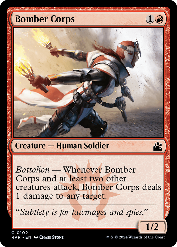 Bomber Corps [Ravnica Remastered] [Foil]