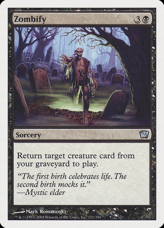 Zombify [Ninth Edition] [Foil]