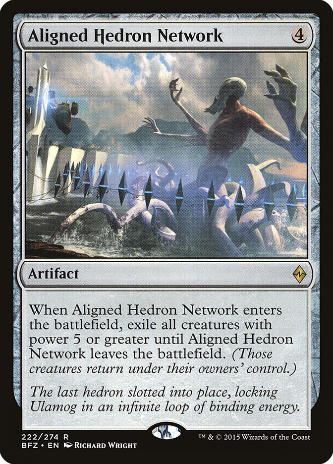 Aligned Hedron Network [Battle for Zendikar] [Foil]
