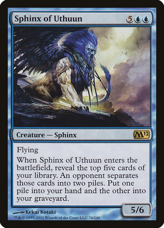 Sphinx of Uthuun [Core Set 2012] [Foil]