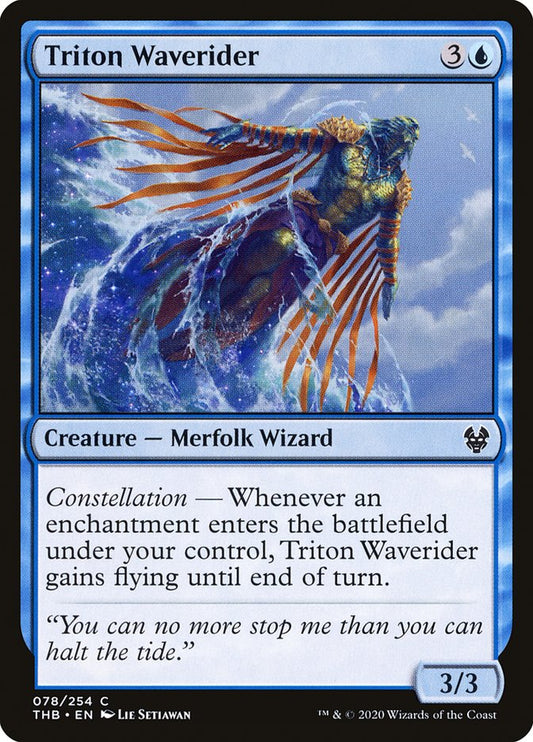 Triton Waverider [Theros Beyond Death] [Foil]
