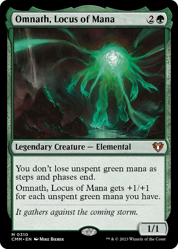 Omnath, Locus of Mana [Commander Masters] [Foil]