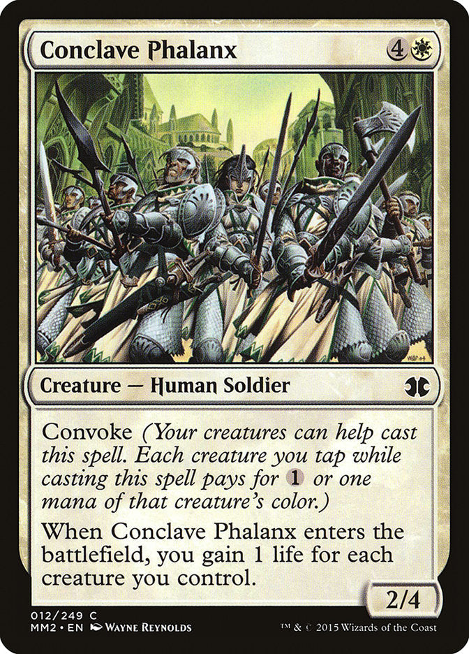 Conclave Phalanx [Modern Masters 2015] [Foil]