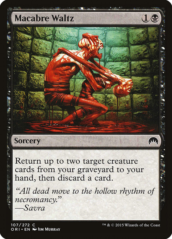 Macabre Waltz [Magic Origins] [Foil]