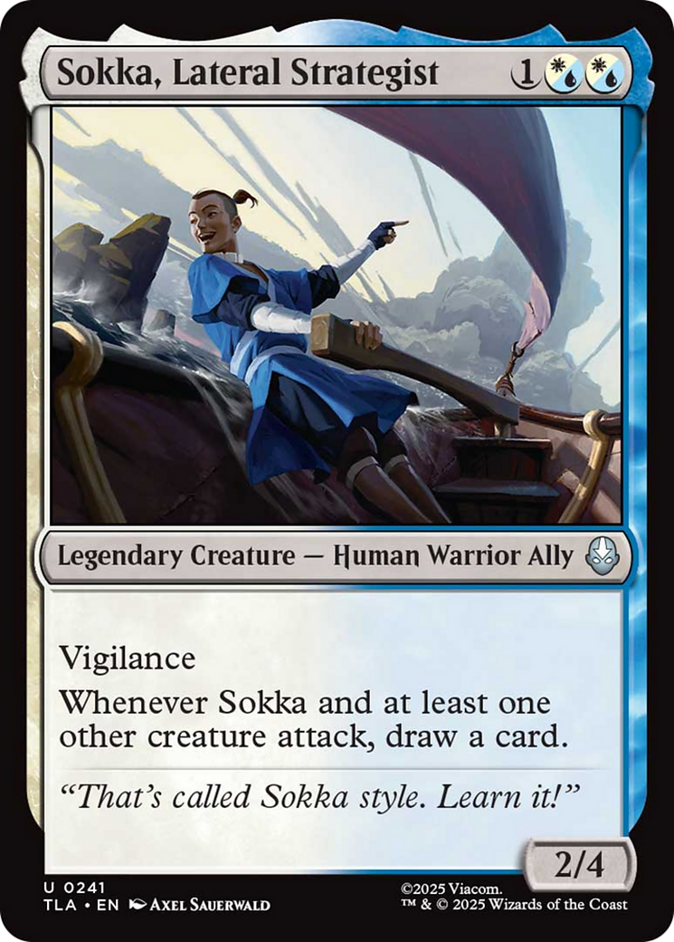 Sokka, Lateral Strategist [Avatar: The Last Airbender] [Foil]