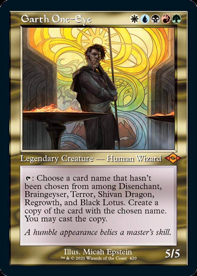 Garth One-Eye (Retro) [Modern Horizons 2] [Foil]