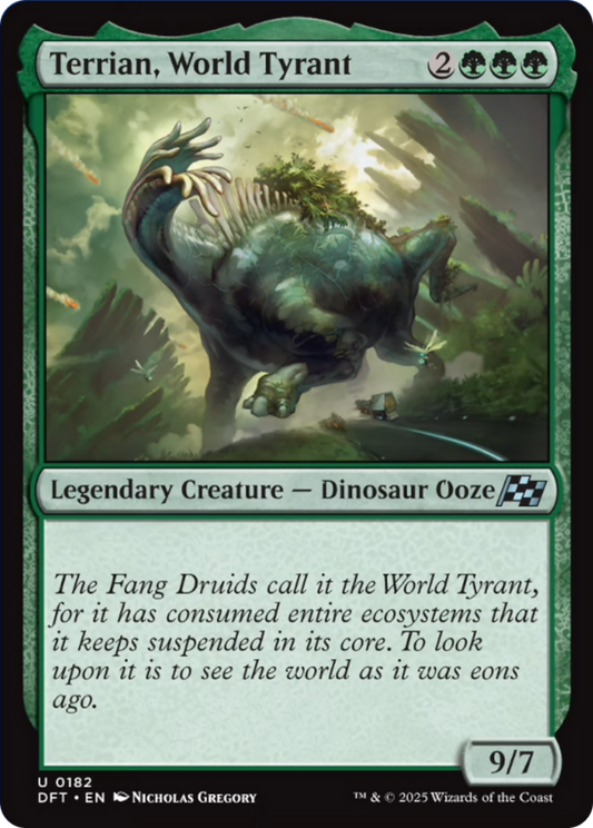 Terrian, World Tyrant [Aetherdrift] [Foil]