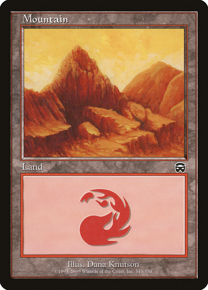 Mountain (345) [Mercadian Masques] [Foil]