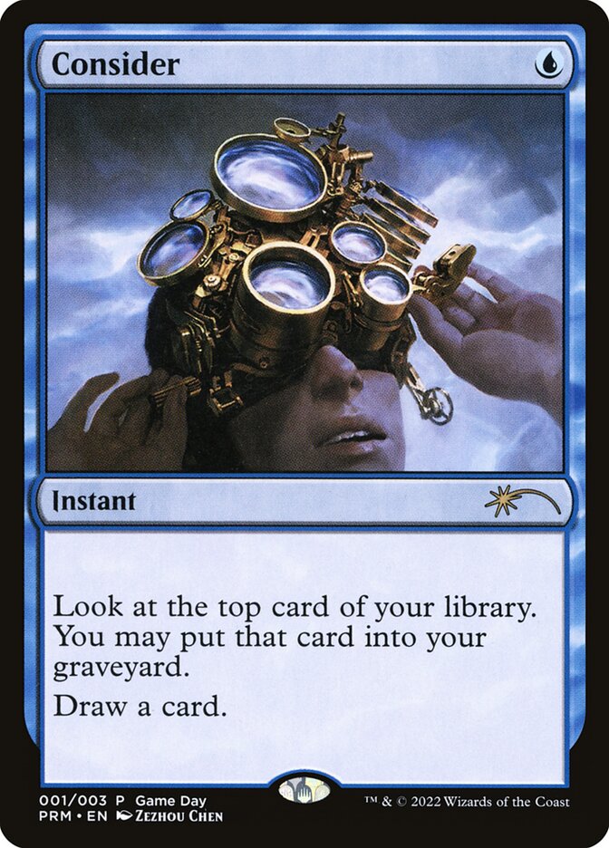 Consider [Game Day]