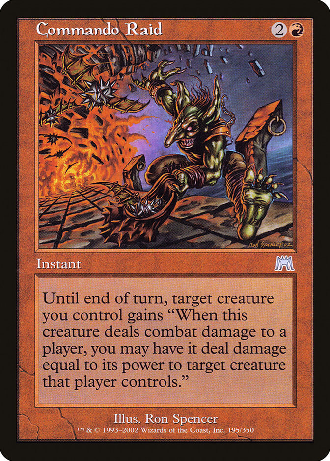 Commando Raid [Onslaught] [Foil]
