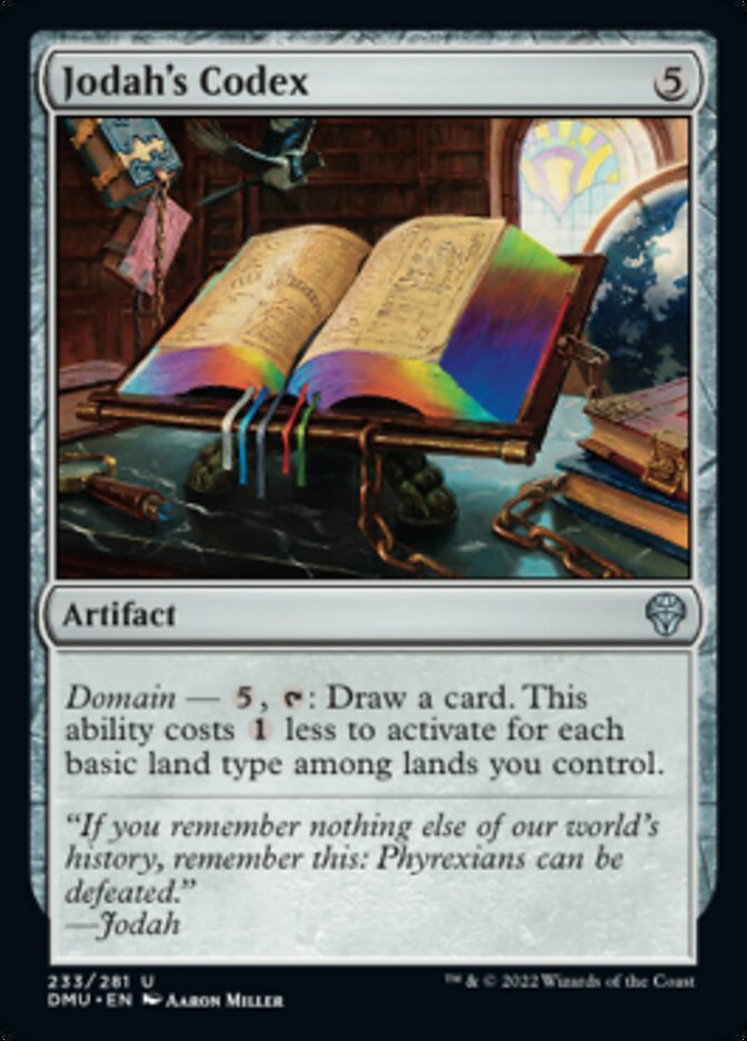 Jodah's Codex [Dominaria United] [Foil]