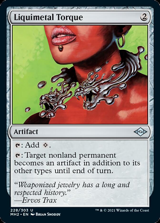 Liquimetal Torque [Modern Horizons 2] [Foil]