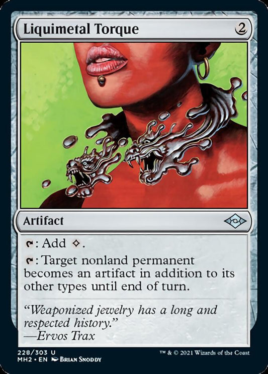 Liquimetal Torque [Modern Horizons 2] [Foil]