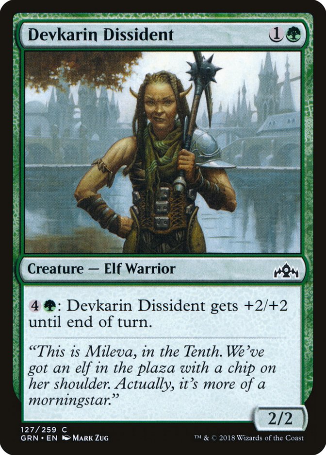 Devkarin Dissident [Guilds of Ravnica] [Foil]