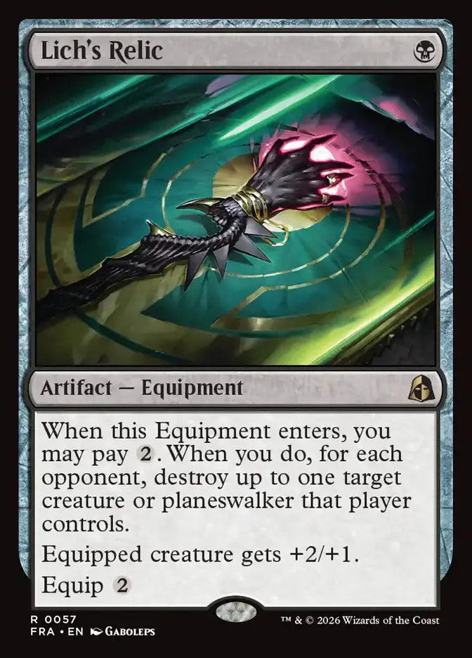 Lich's Relic [Reality Fracture]