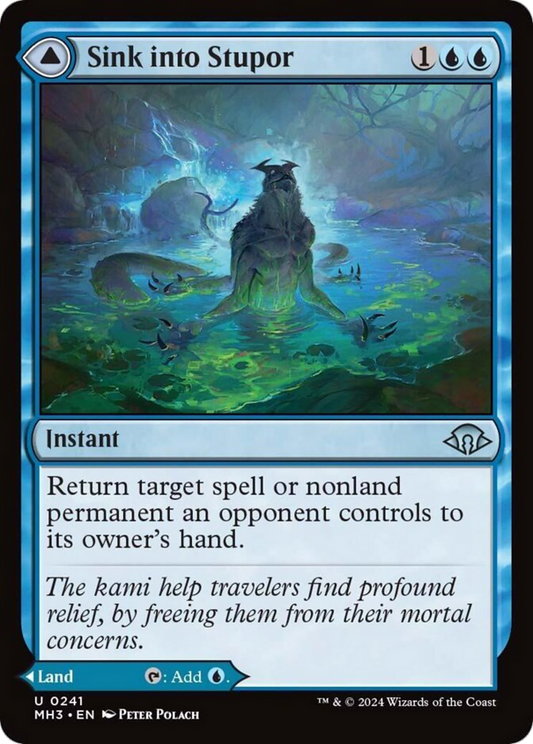 Sink into Stupor // Soporific Springs [Modern Horizons 3] [Foil]
