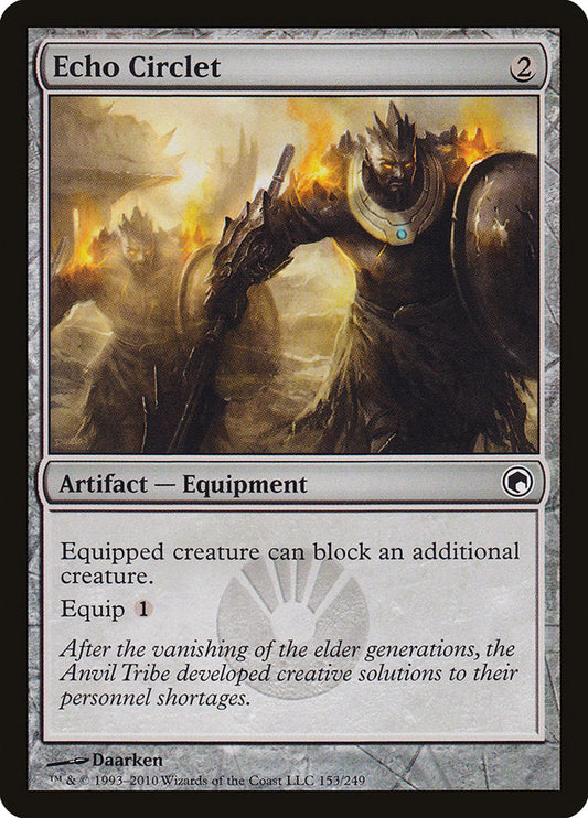 Echo Circlet [Scars of Mirrodin] [Foil]