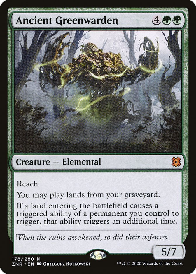 Ancient Greenwarden [Zendikar Rising] [Foil]