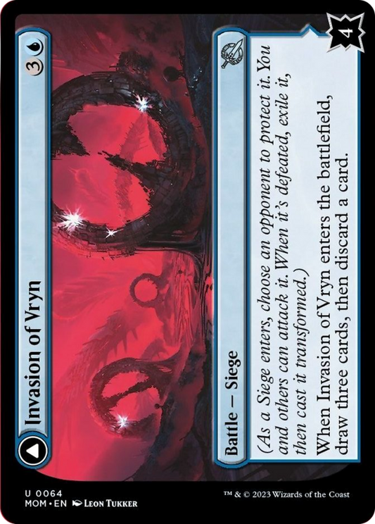 Invasion of Vryn // Overloaded Mage-Ring [March of the Machine] [Foil]