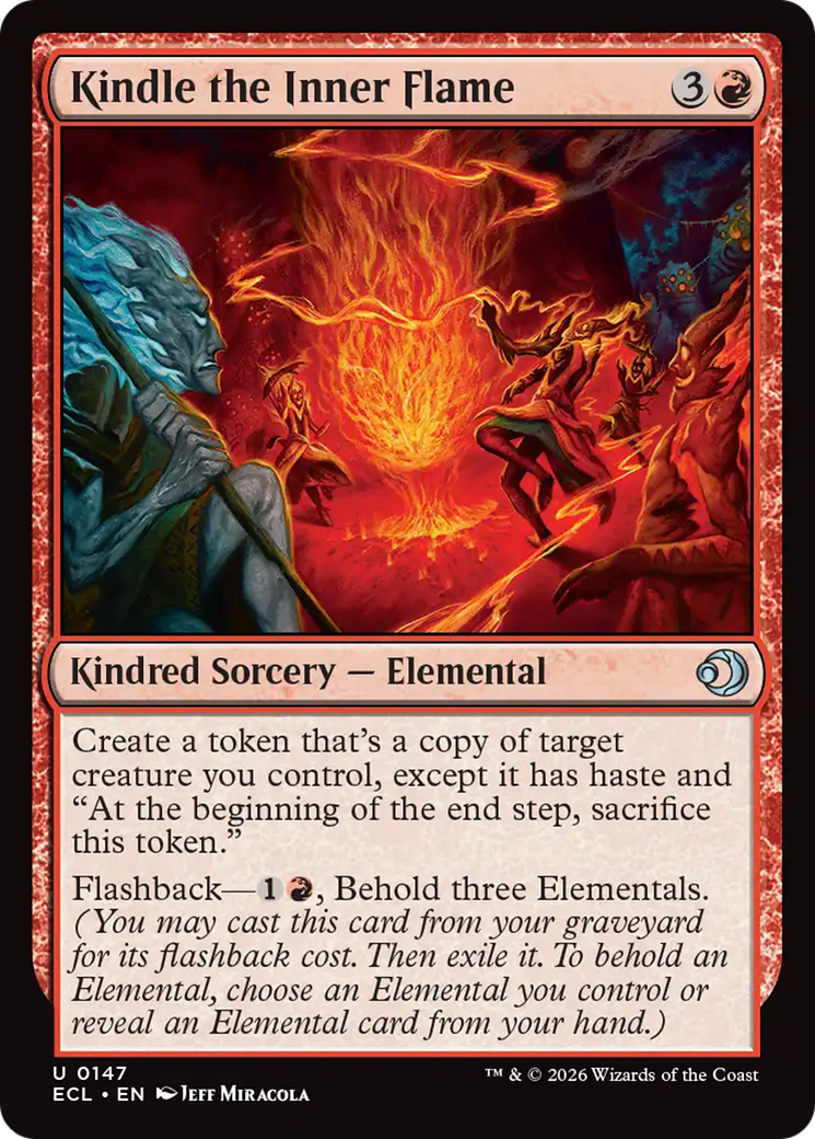 Kindle the Inner Flame [Lorwyn Eclipsed] [Foil]