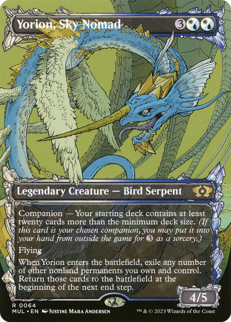 Yorion, Sky Nomad [Multiverse Legends] [Foil]