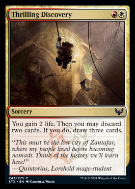Thrilling Discovery [Strixhaven: School of Mages] [Foil]