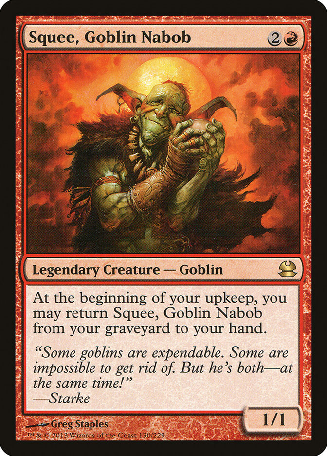 Squee, Goblin Nabob [Modern Masters] [Foil]
