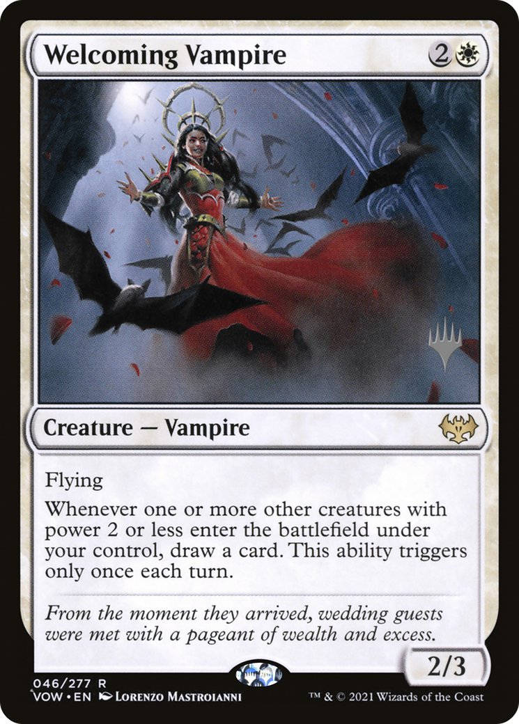 Welcoming Vampire (Promo Pack) [The Brothers' War Promos] [Foil]