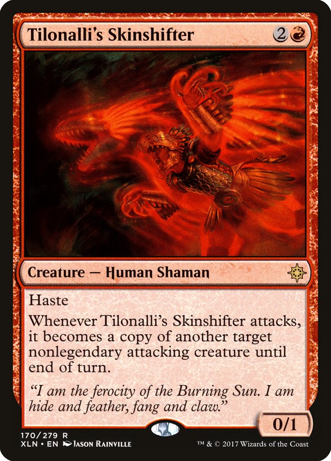 Tilonalli's Skinshifter [Ixalan] [Foil]