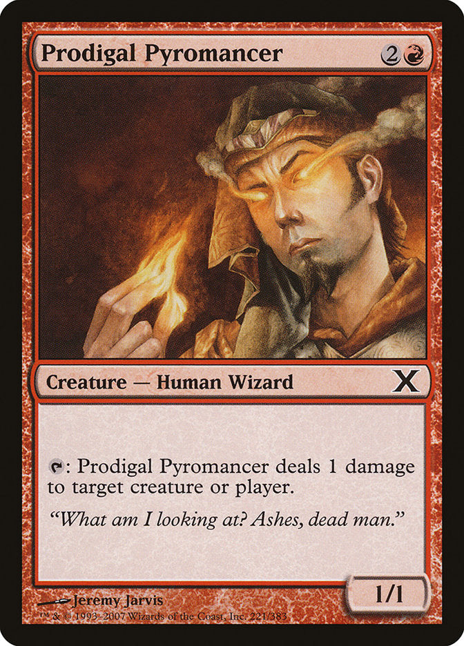 Prodigal Pyromancer [Tenth Edition] [Foil]