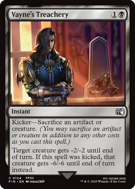 Vayne's Treachery [FINAL FANTASY] [Foil]