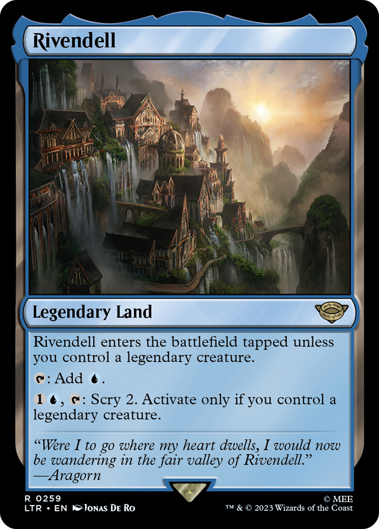 Rivendell [The Lord of the Rings: Tales of Middle-Earth] [Foil]