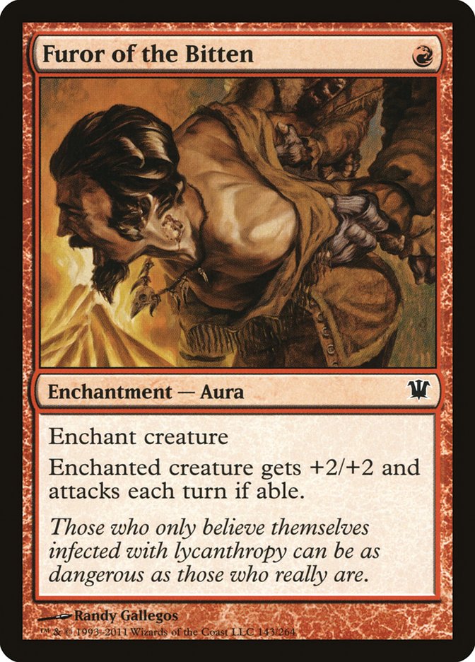 Furor of the Bitten [Innistrad] [Foil]