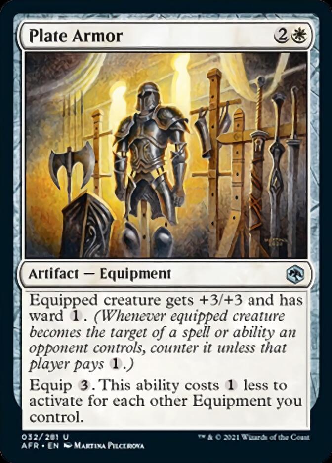 Plate Armor [Dungeons & Dragons: Adventures in the Forgotten Realms] [Foil]